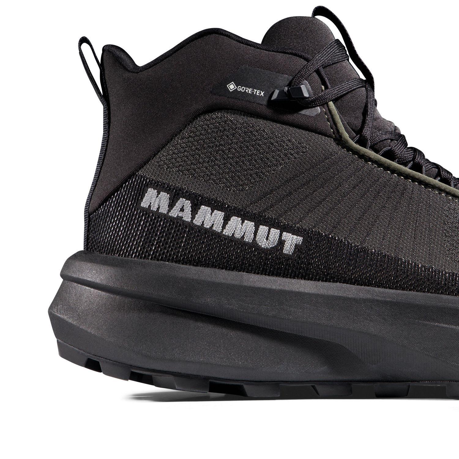 Zapatilla Mammut Men Aenergy Mtn Mid Gtx Negro V25-6
