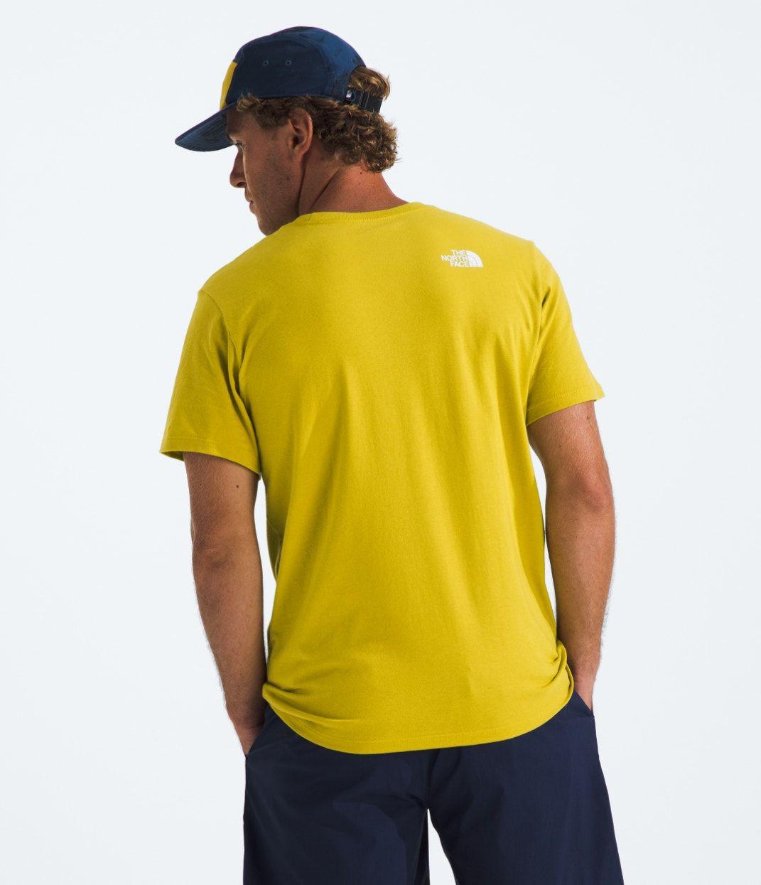 Polera The North Face Hombre S/S Half Dome Amarillo.-1