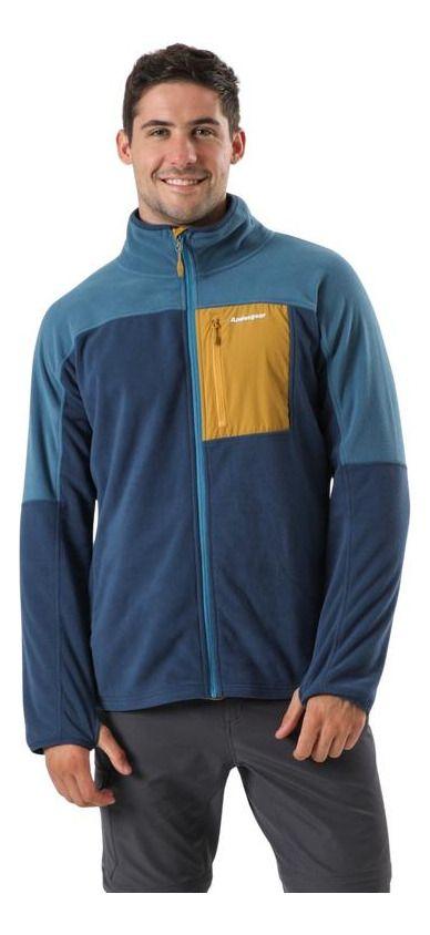 Polar Andesgear Hombre New Maihue Fullzip Azul Azul-0
