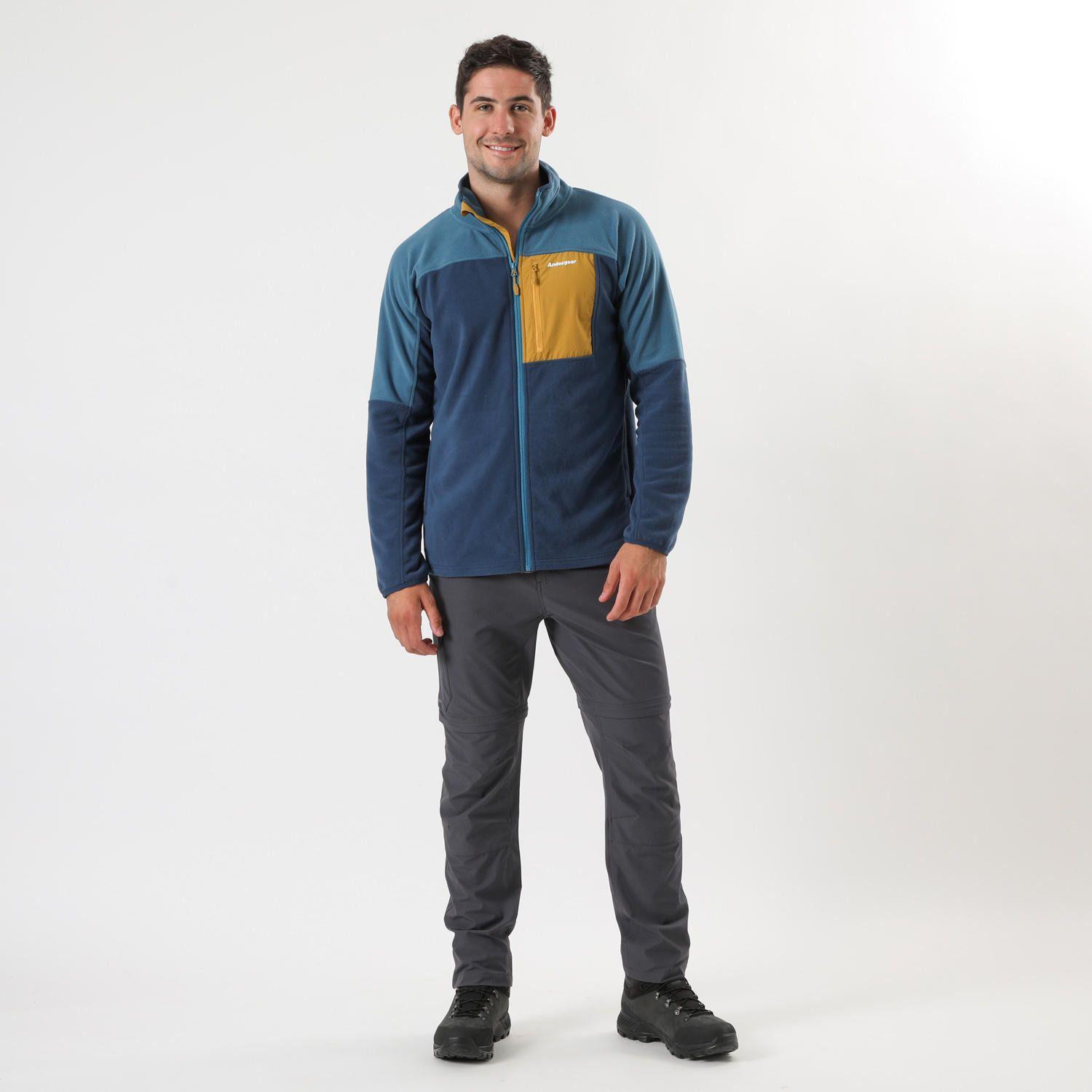 Polar Andesgear Hombre New Maihue Fullzip Azul Azul-2