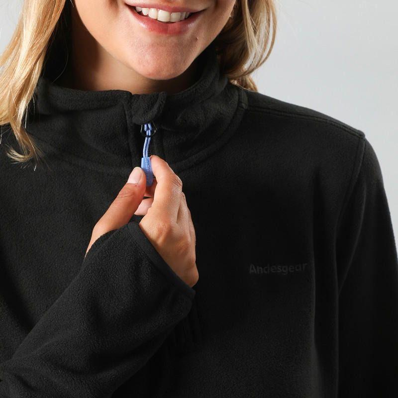 Polar Andesgear Mujer Maihue Cuarto Cierre Negro-2