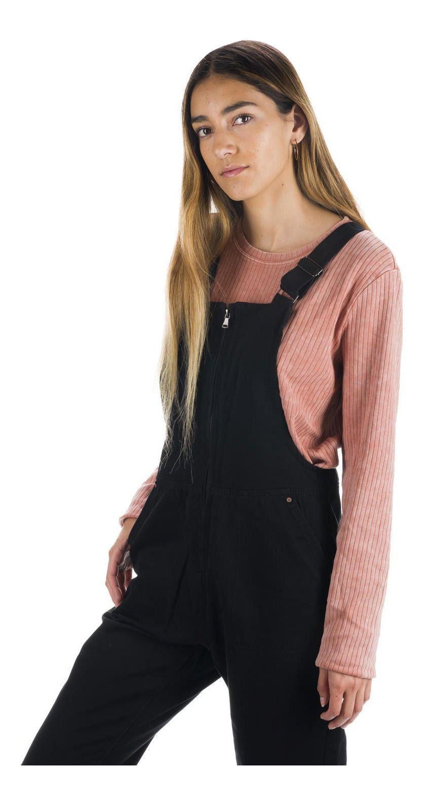 Jardinera Kivül Mujer Obeka Negro-1