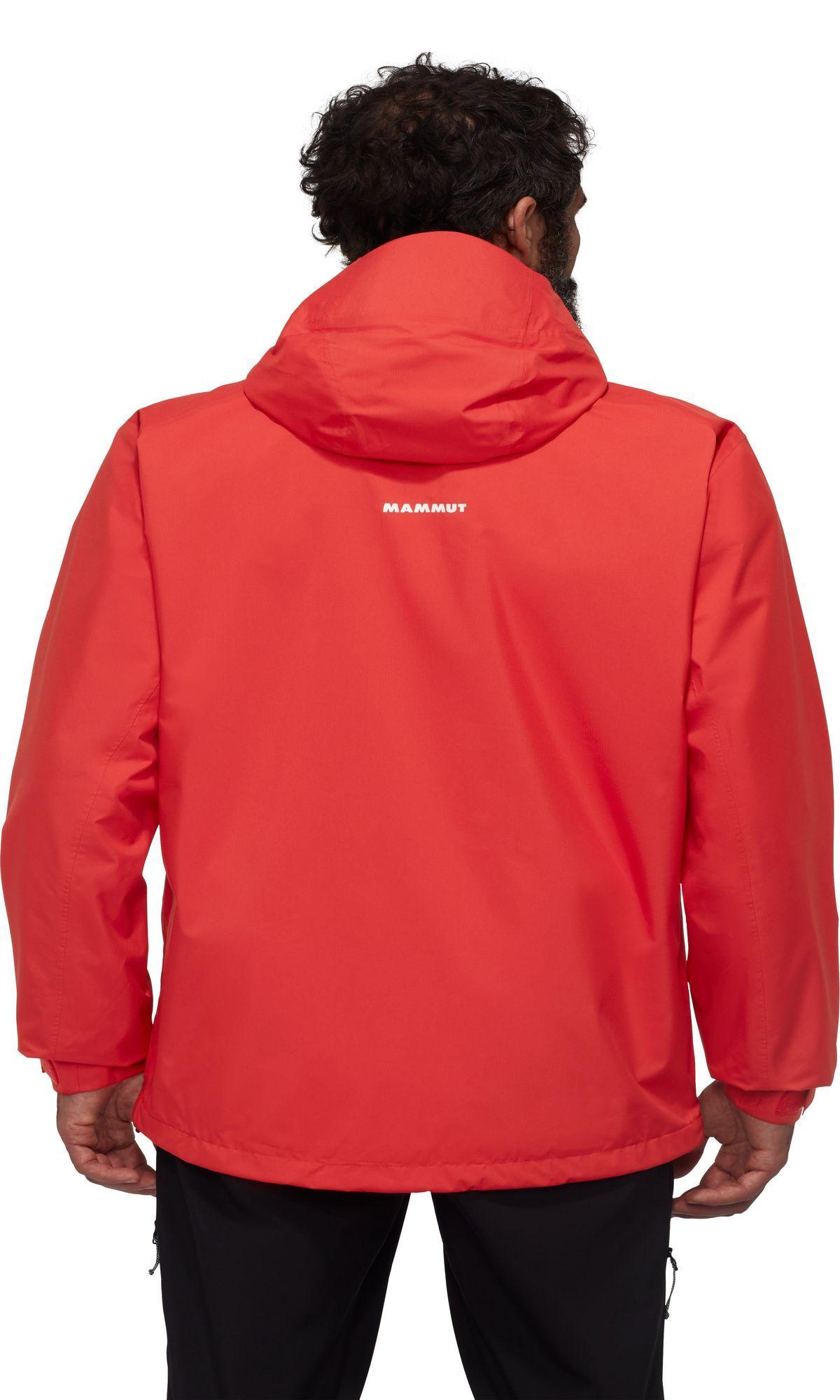 Chaqueta Mammut Hombre Alto Hs Hooded Naranja-1