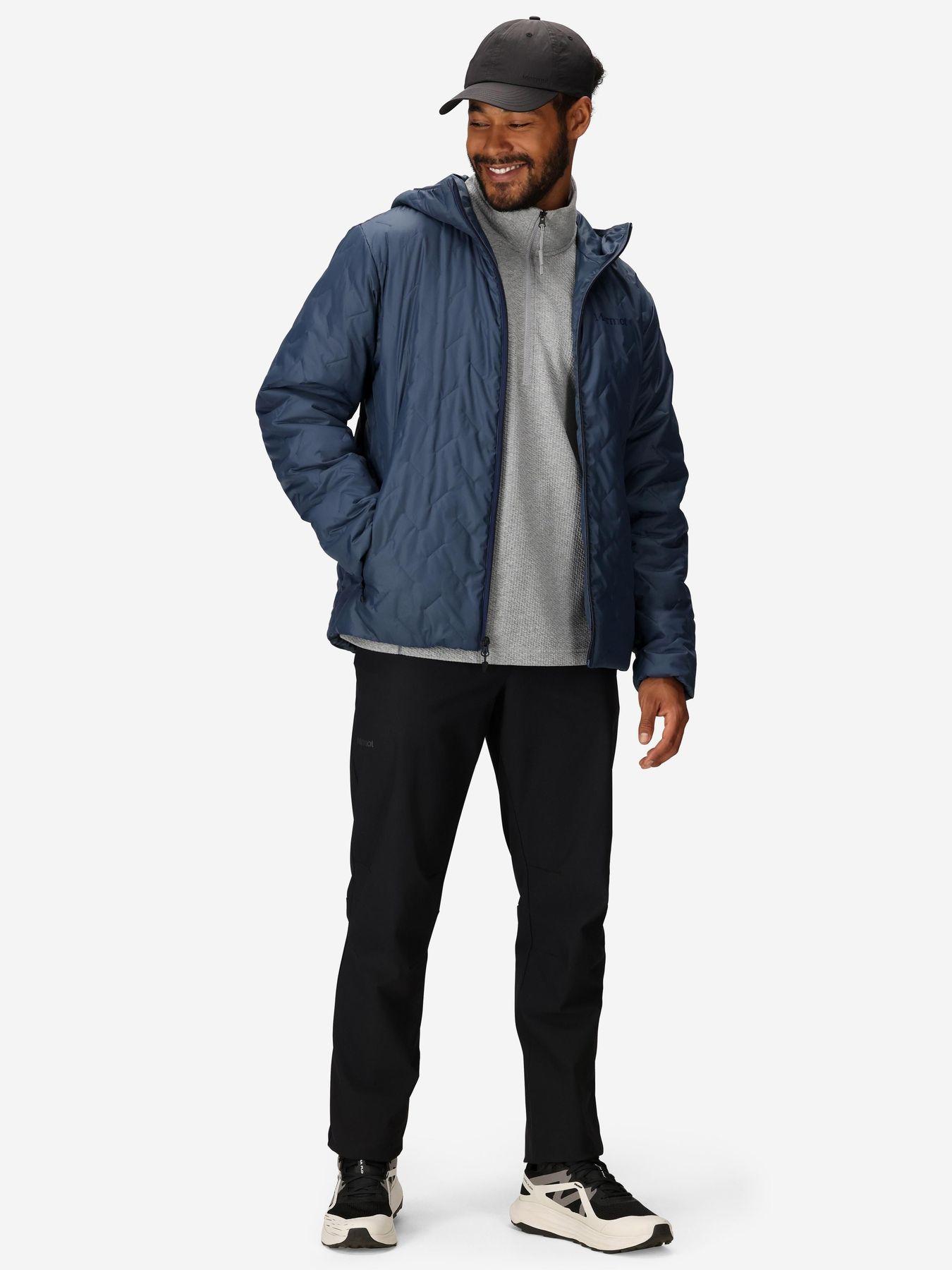 Chaqueta Marmot Hombre Monoquilt Hoody Azul-2