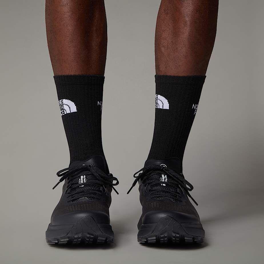 Pack 3-Calcetines The North Face Multi Sport Cush Crew Negro.-5