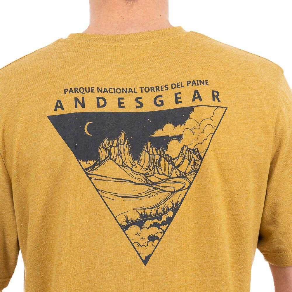 Polera Andesgear Hombre Parques Amarillo-4