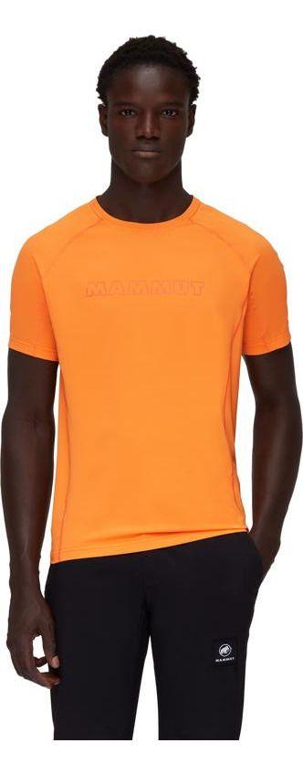 Primera Mammut Hombre Capa Selun Fl T-shirt Logo Naranjo-0