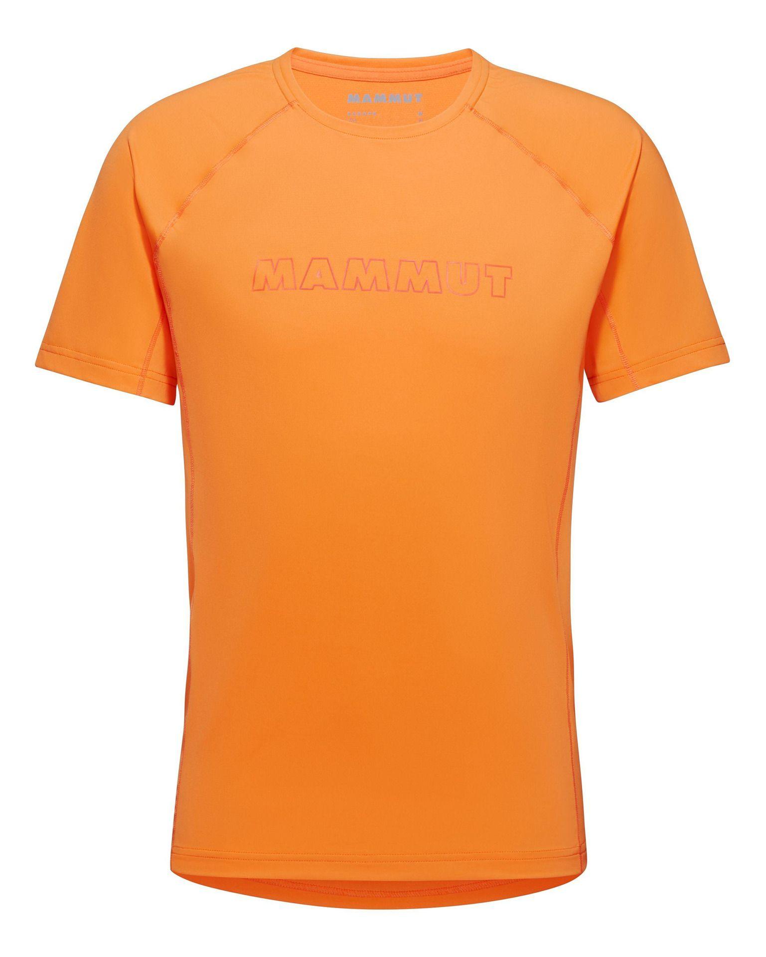 Primera Mammut Hombre Capa Selun Fl T-shirt Logo Naranjo-3