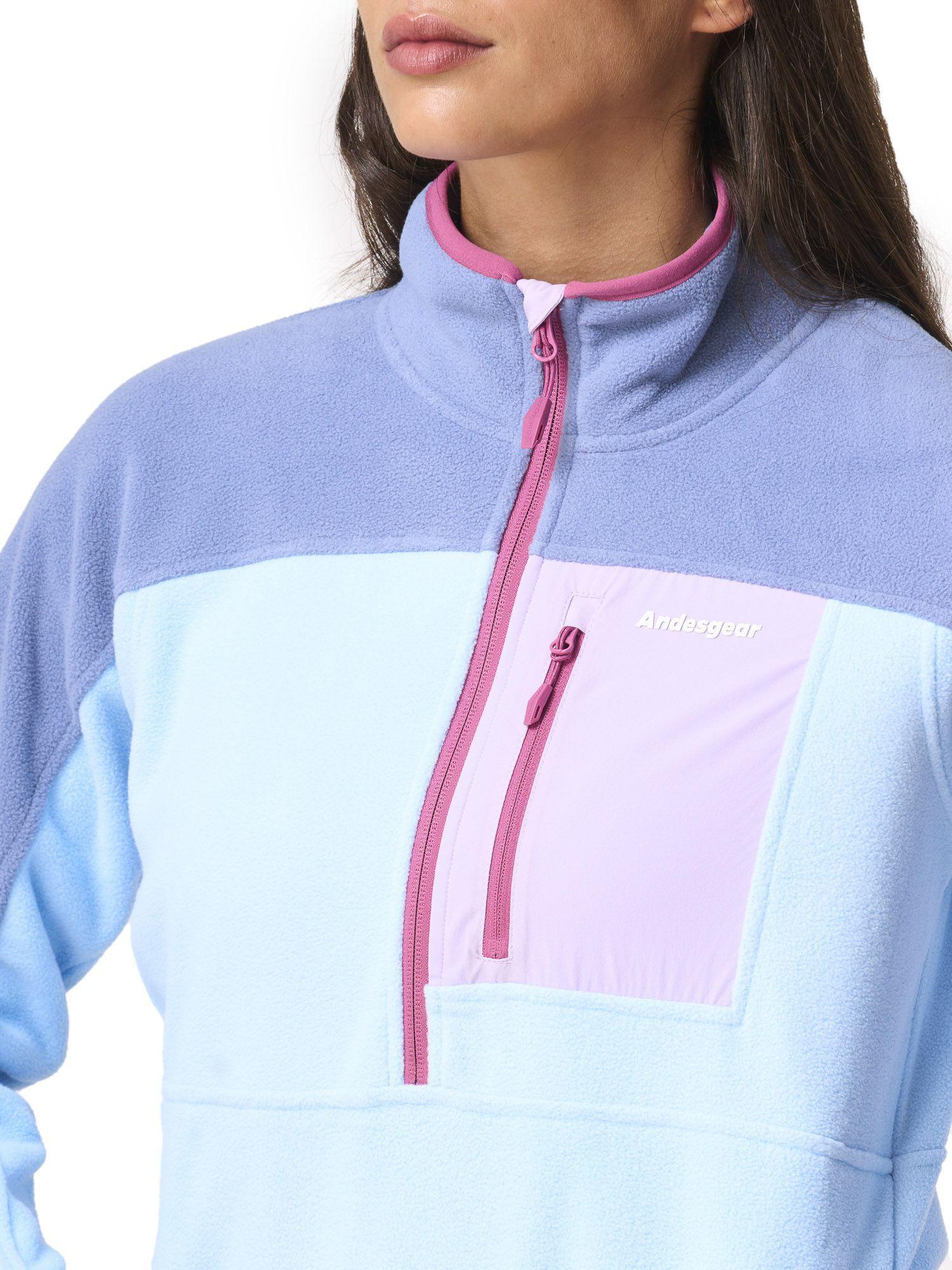 Polar Andesgear Mujer New Maihue 1/2 - Azul-4