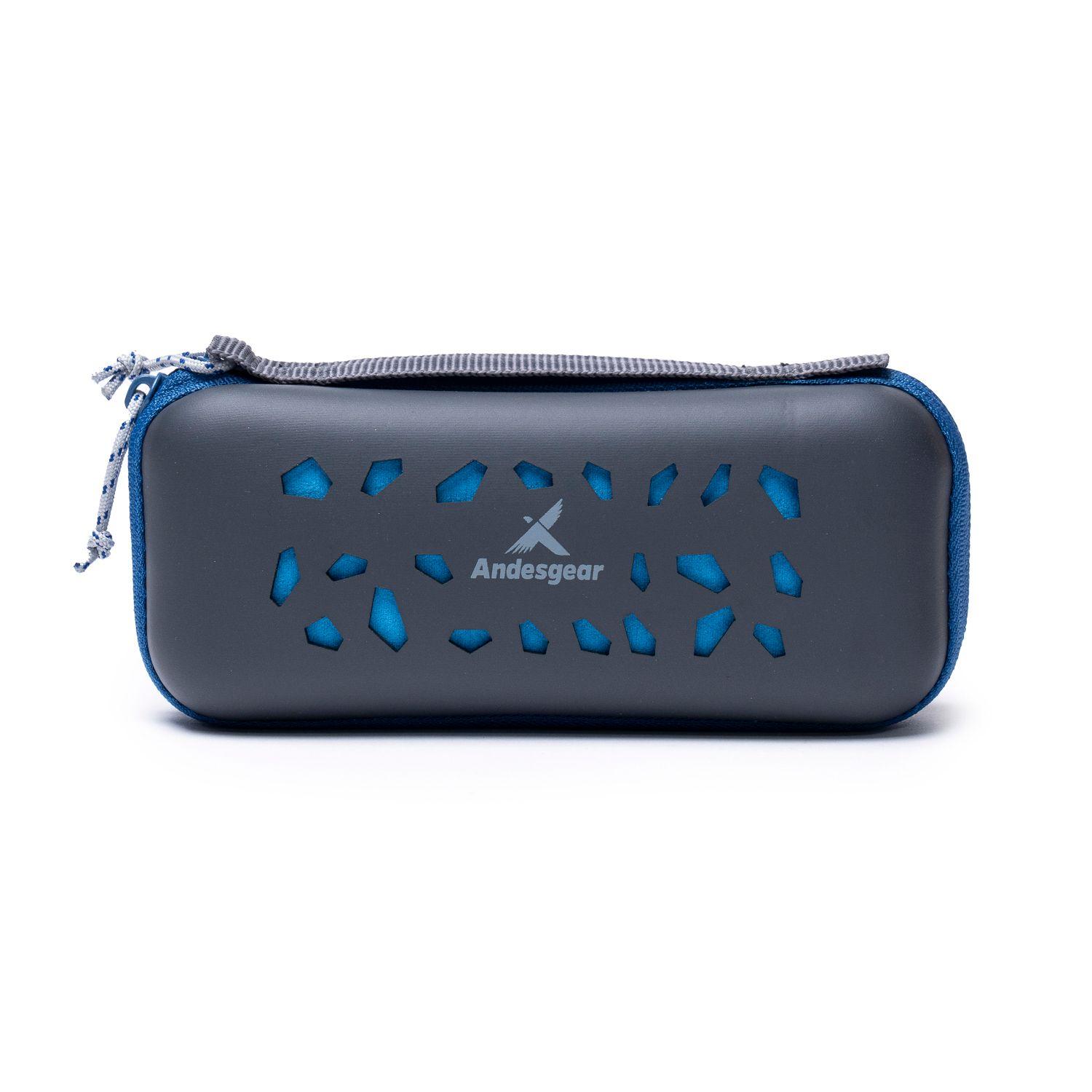Toalla Andesgear Unisex Super Dry Light Estuche M Azul-2