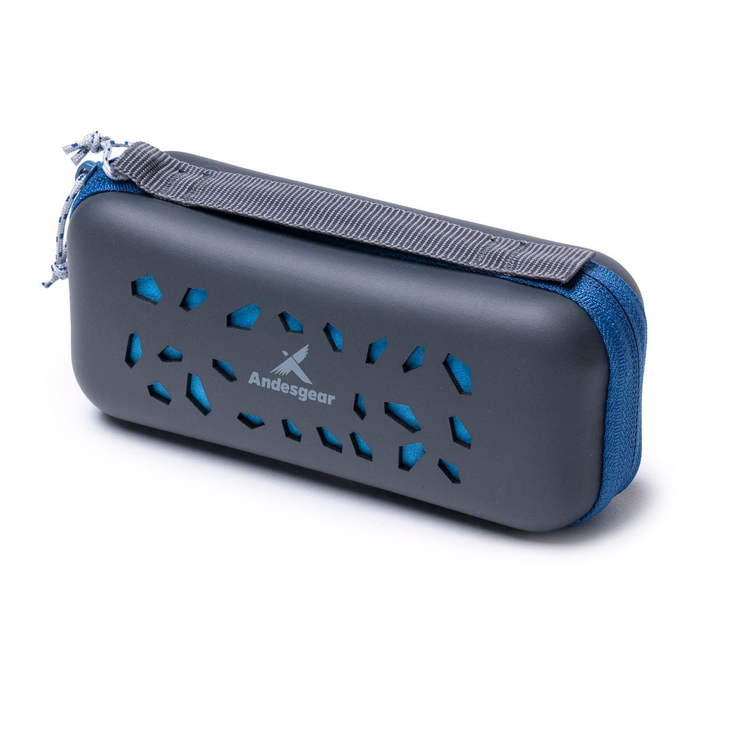 Toalla Andesgear Unisex Super Dry Light Estuche M Azul-3