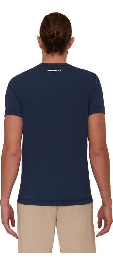 Polera Mammut Hombre Core T-shirt Logo Azul Azul-1