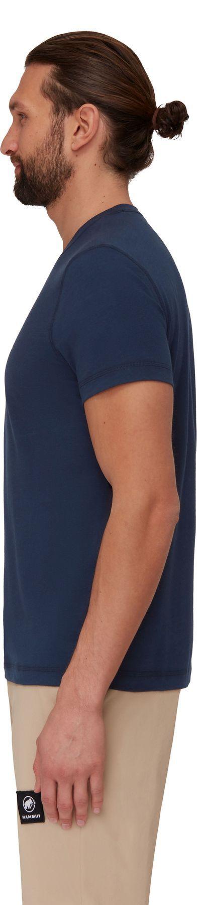 Polera Mammut Hombre Core Logo Azul-2
