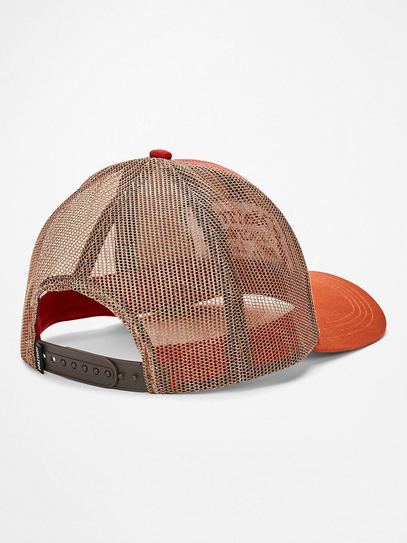 Jockey Hombre Marmot Retro Trucker Rojo-Marrón-1
