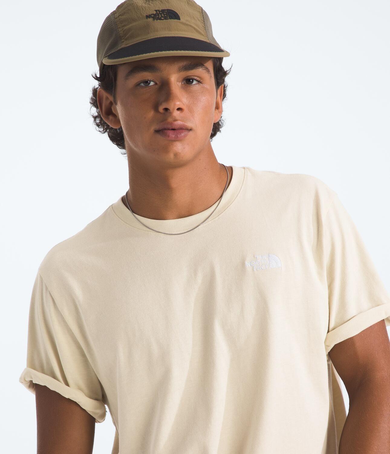 Polera Evolution Emb Short Sleeve Tee Hombre Marrón-2