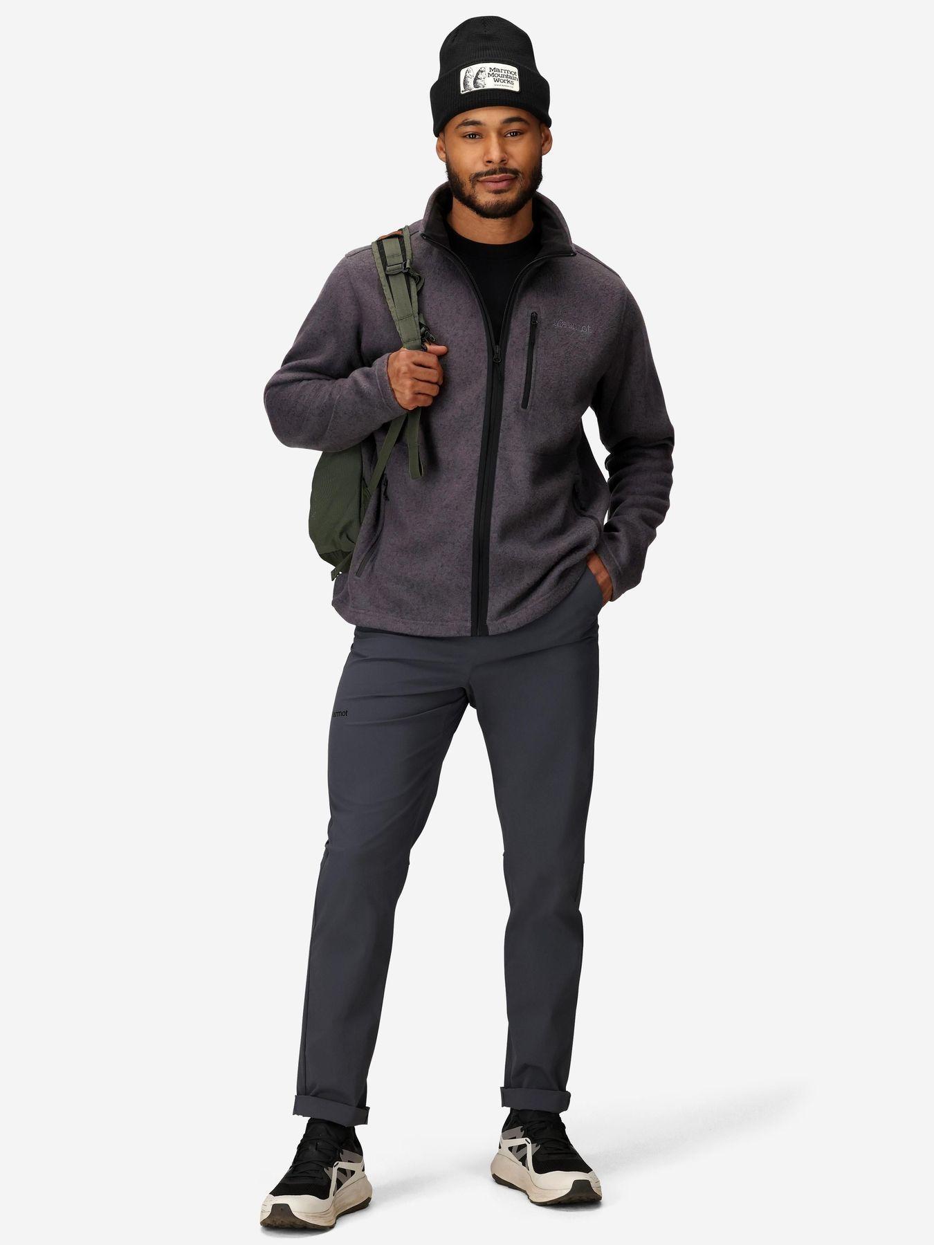 Polar Marmot Hombre Drop Line Jacket Negro-2