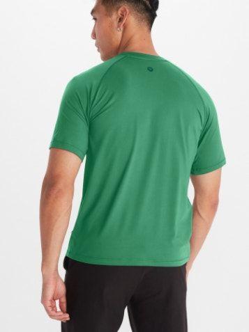 Polera Hombre Marmot Windridge Ss Verde-1