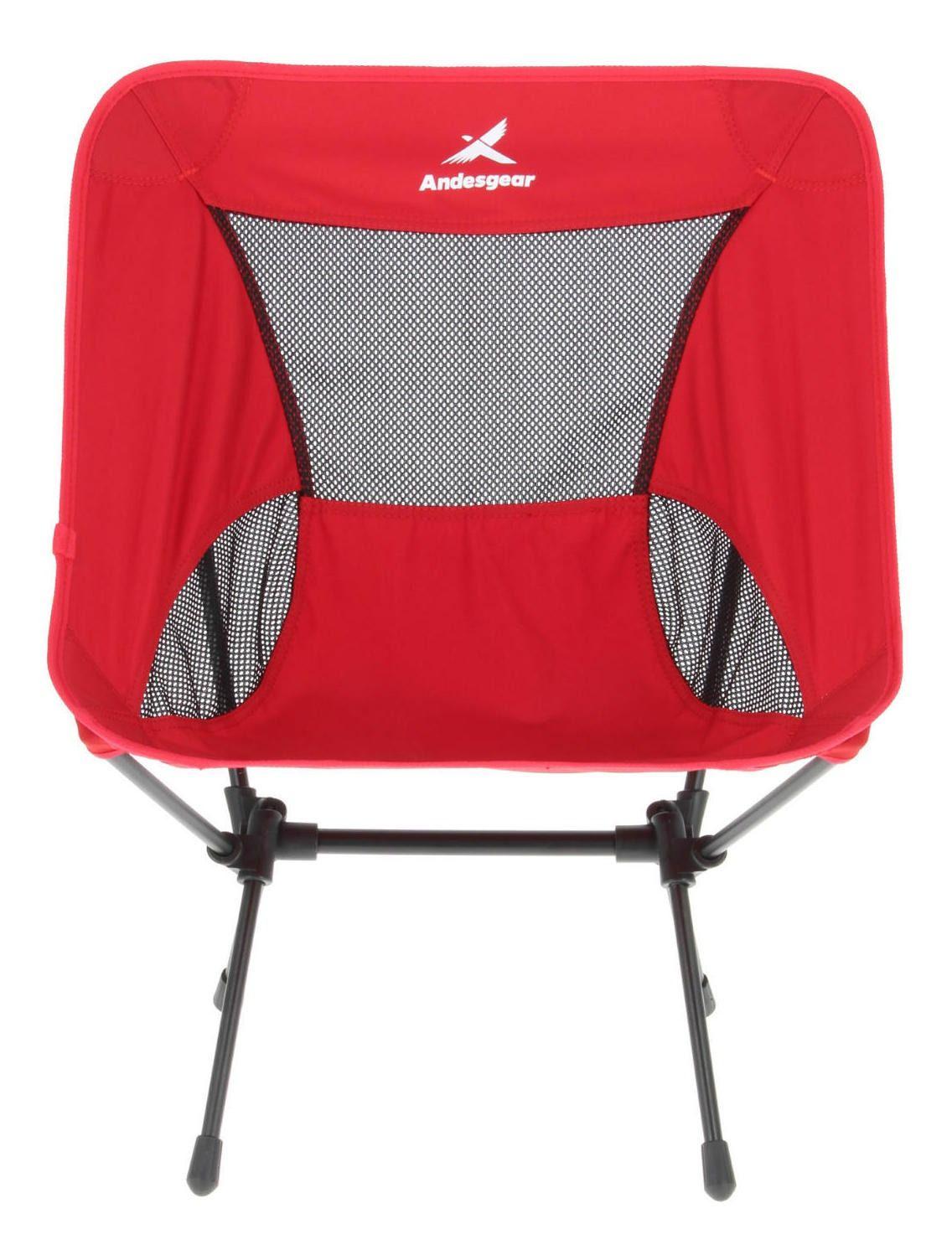 Silla Andesgear Unisex Compactable Rojo-1