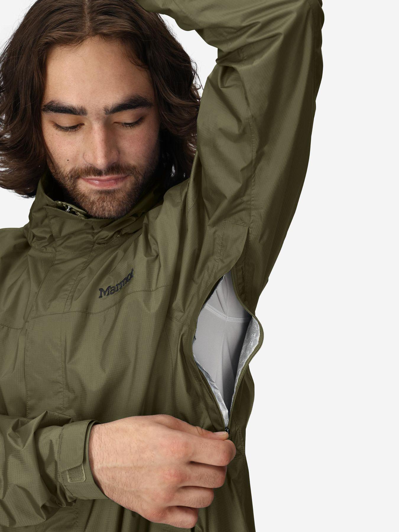 Chaqueta Marmot Hombre Precip Eco Verde-4