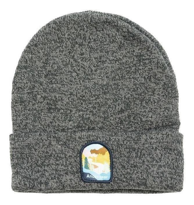 Gorro Andesgear Unisex Pompom Beanie Steel Gris-0