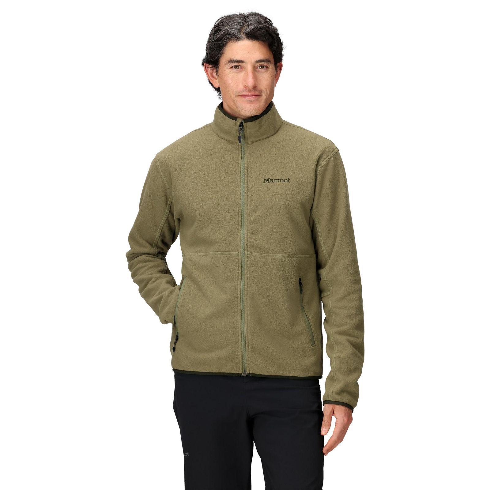 Polar Marmot Hombre Rocklin Full-Zip Verde I26-0
