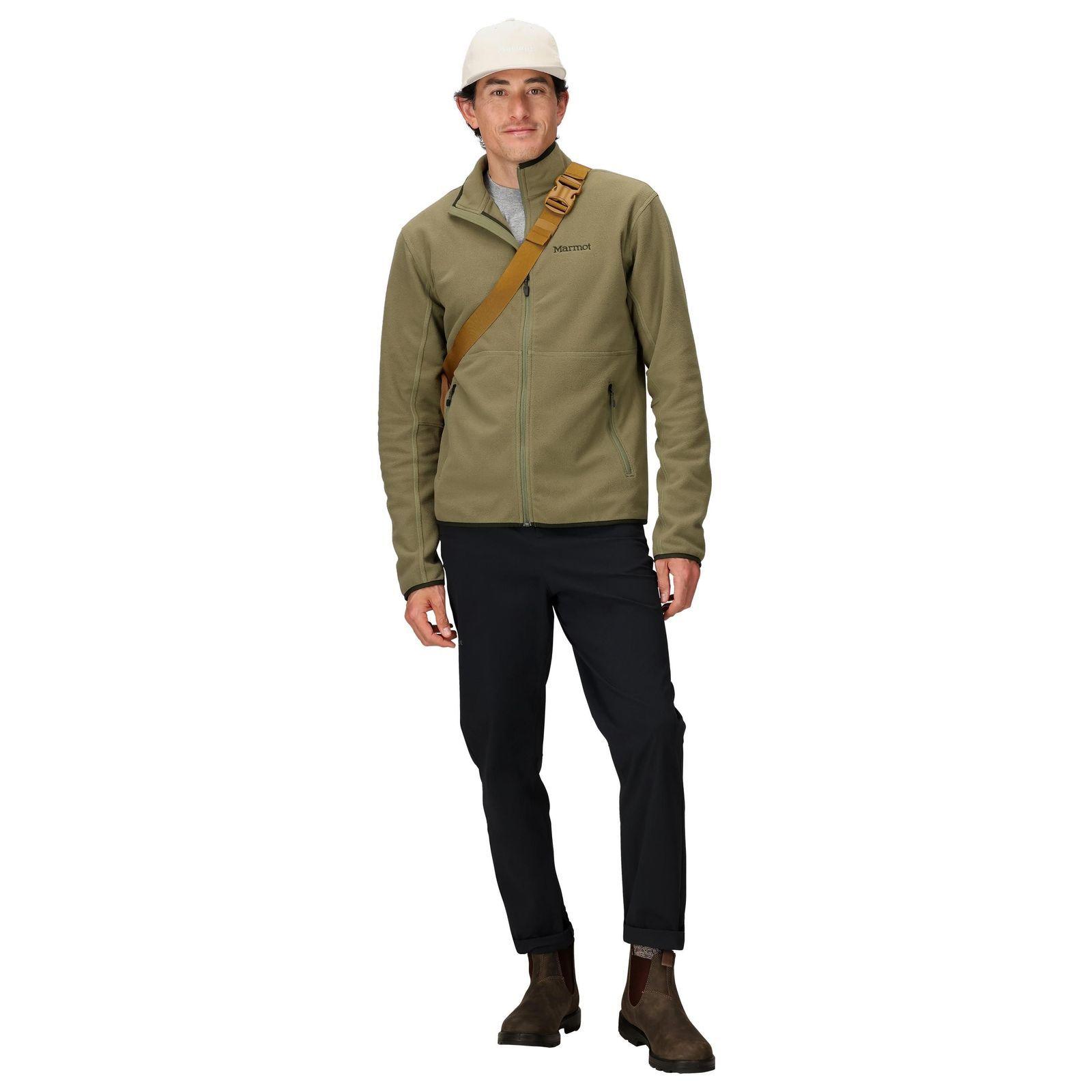 Polar Marmot Hombre Rocklin Full-Zip Verde I26-2