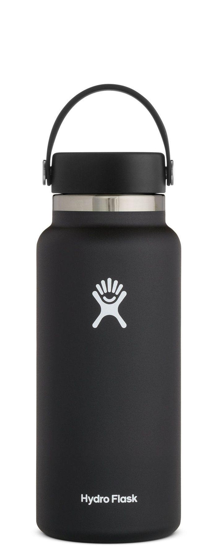 Botella Unisex Hydroflask Boca Ancha 946 Ml Negro-0
