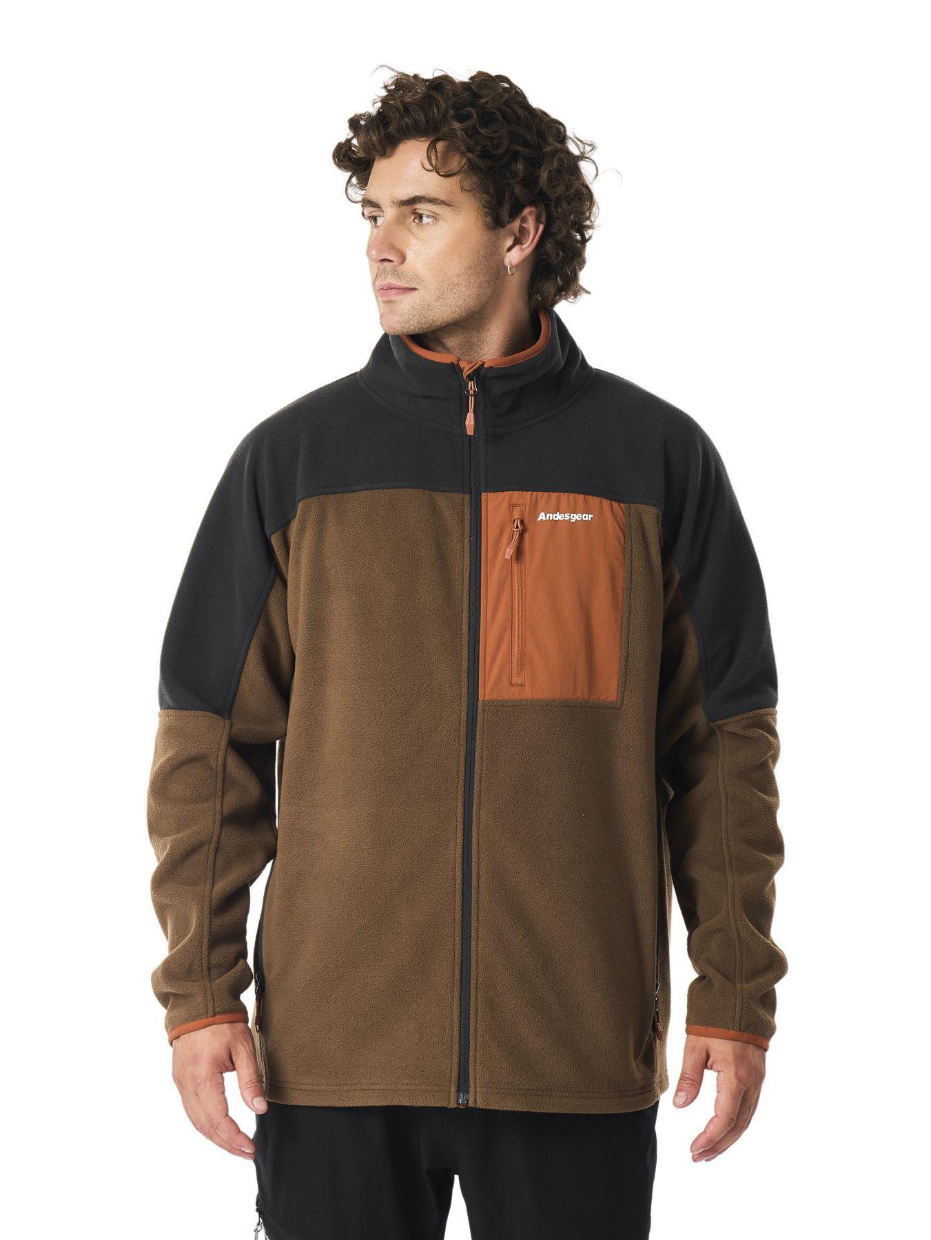 Polar Andesgear Hombre New Maihue Fullzip Café-0