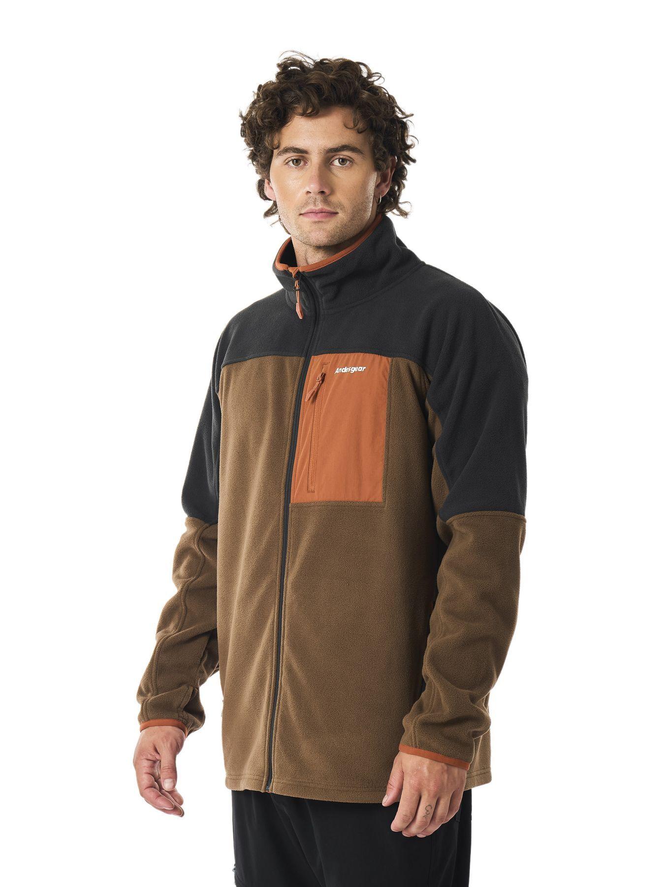 Polar Andesgear Hombre New Maihue Fullzip Café-1
