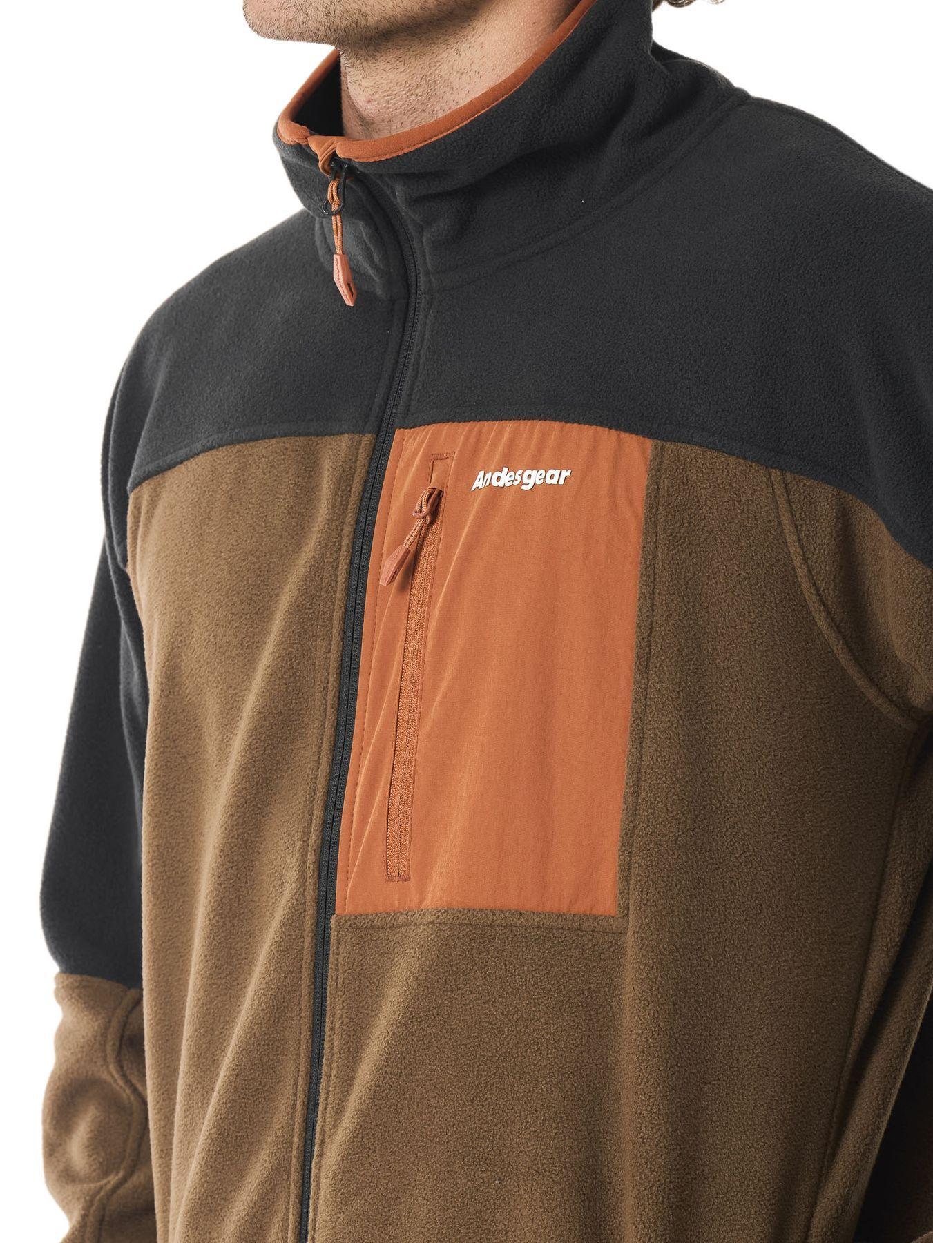 Polar Andesgear Hombre New Maihue Fullzip Café-5