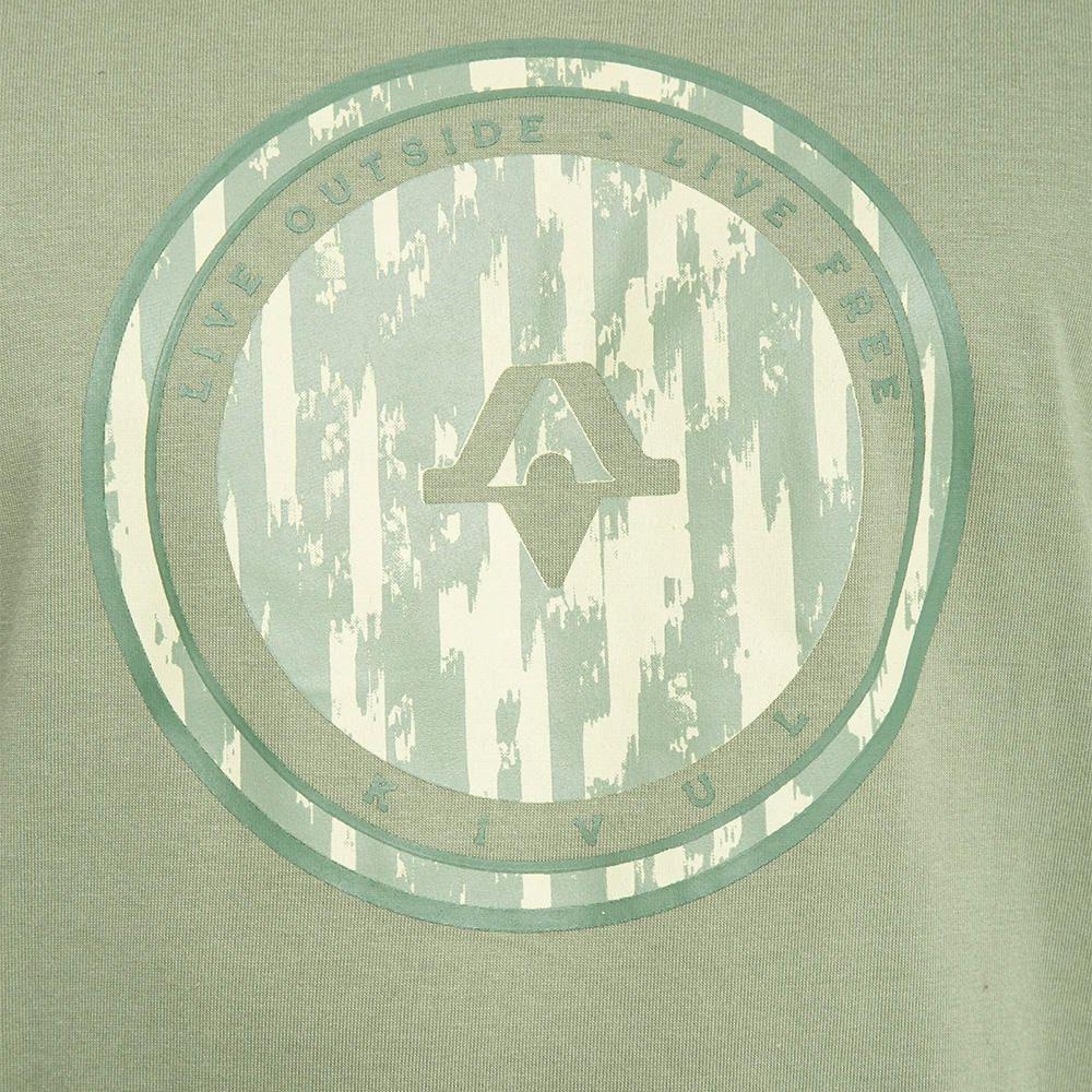 Polera Kivül Hombre Logo Ml Verde-3