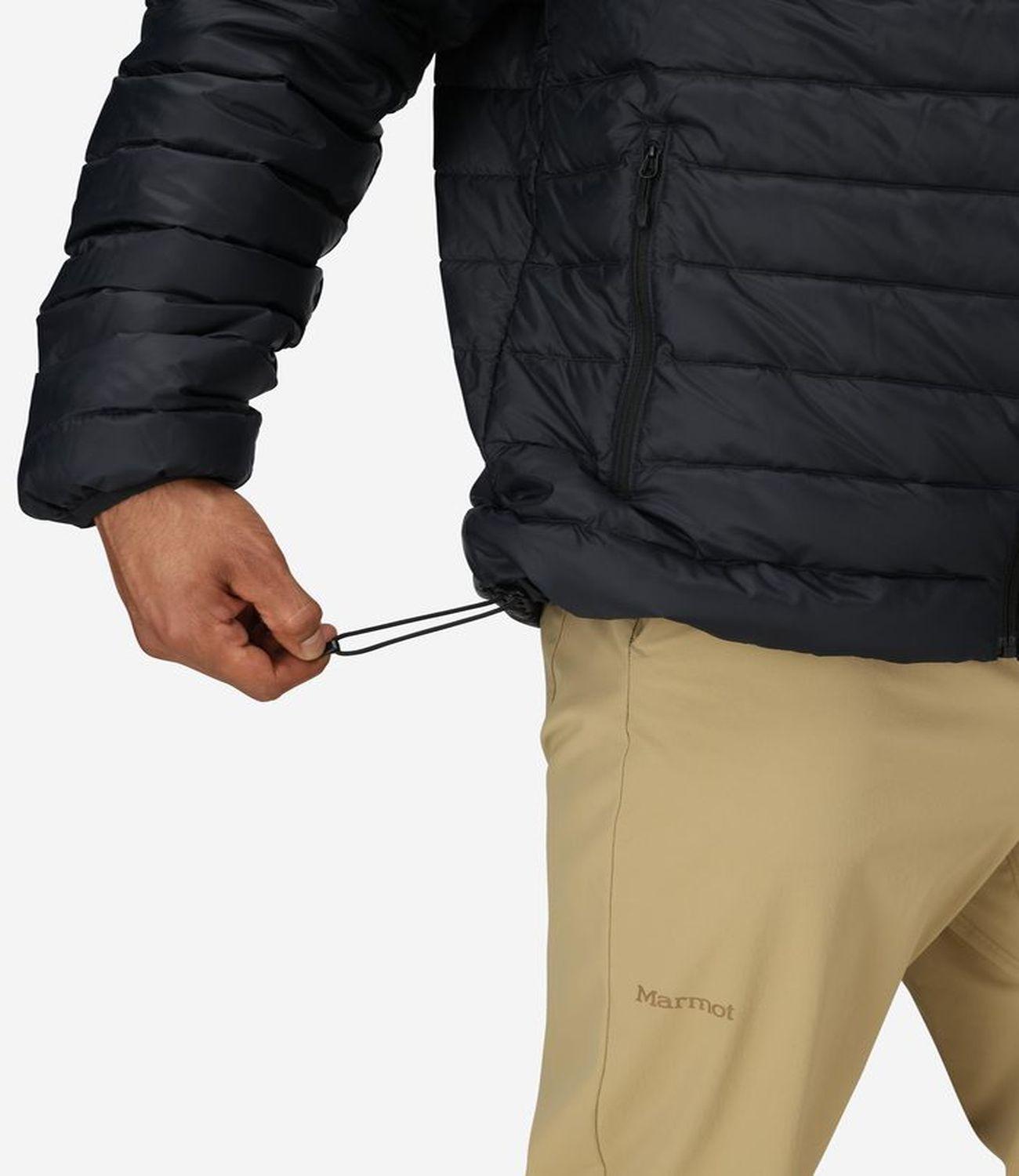 Chaqueta Marmot Hombre Negro Lone Pine Down-3