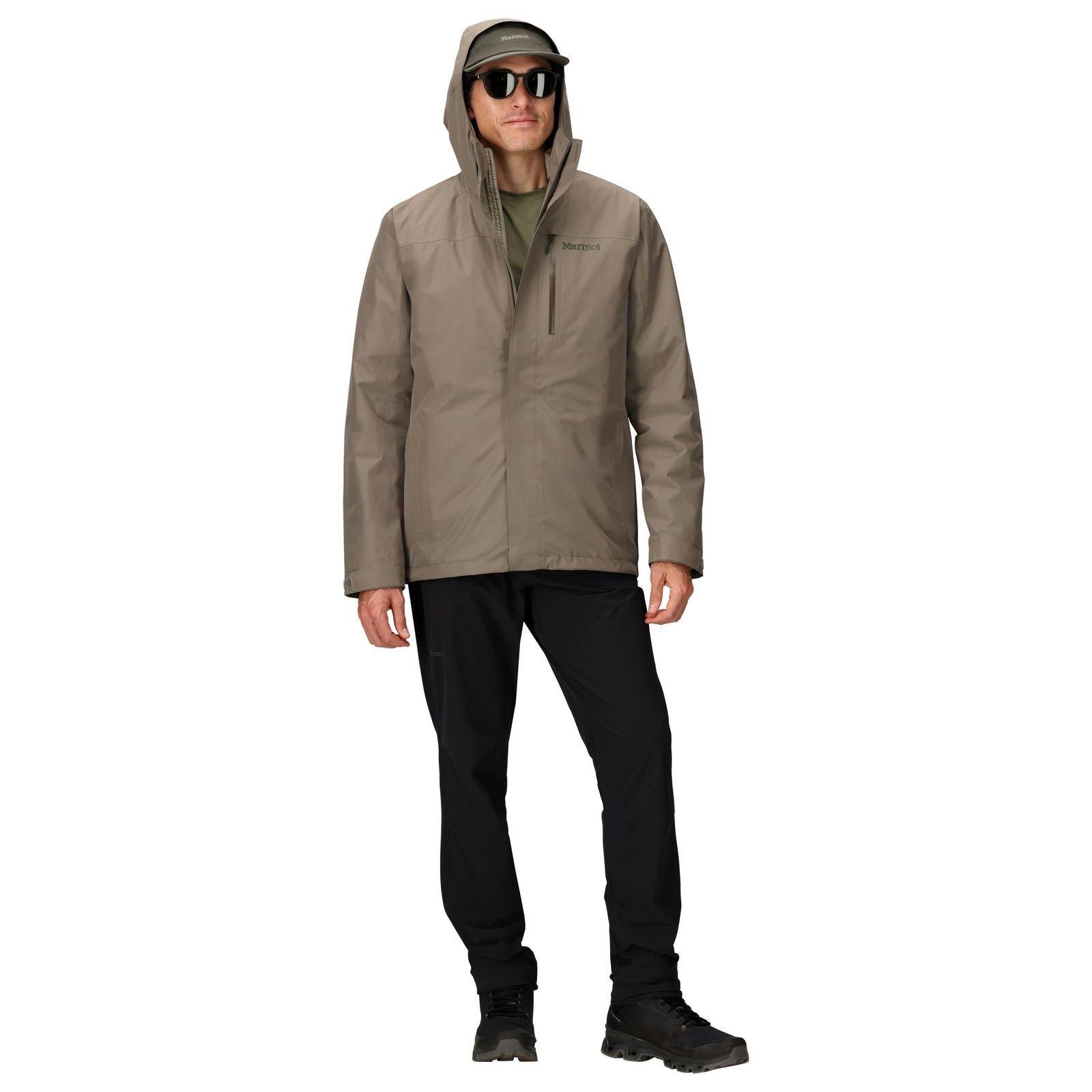 Chaqueta Marmot Hombre Ramble Comp Jacket Gris-2