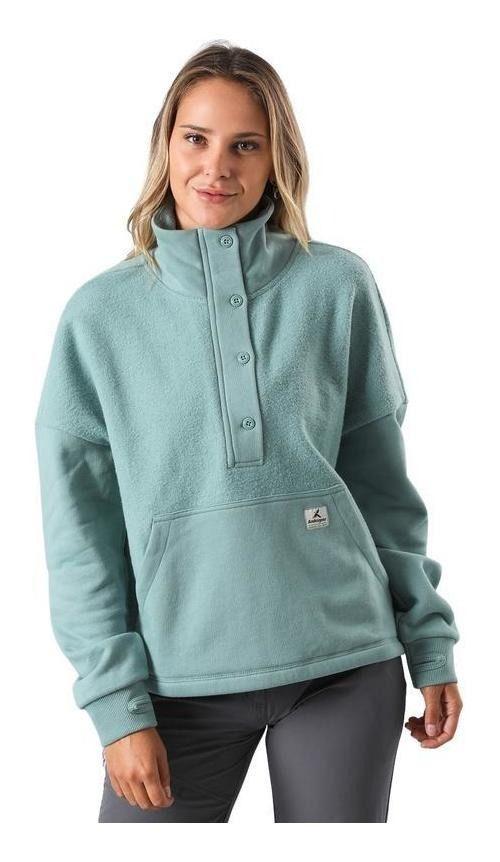 Poleron Andesgear Mujer Rapel Celeste-0