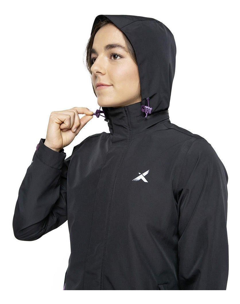 Chaqueta Andesgear Mujer Impermeable Pumalin Negro-2