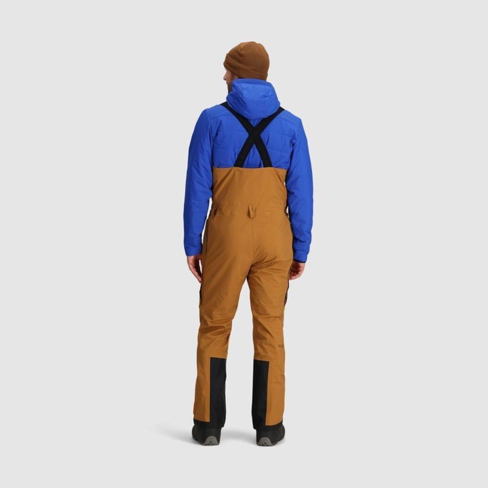 Pantalón Outdoor Research Hombre Carbide Bibs Amarillo-1