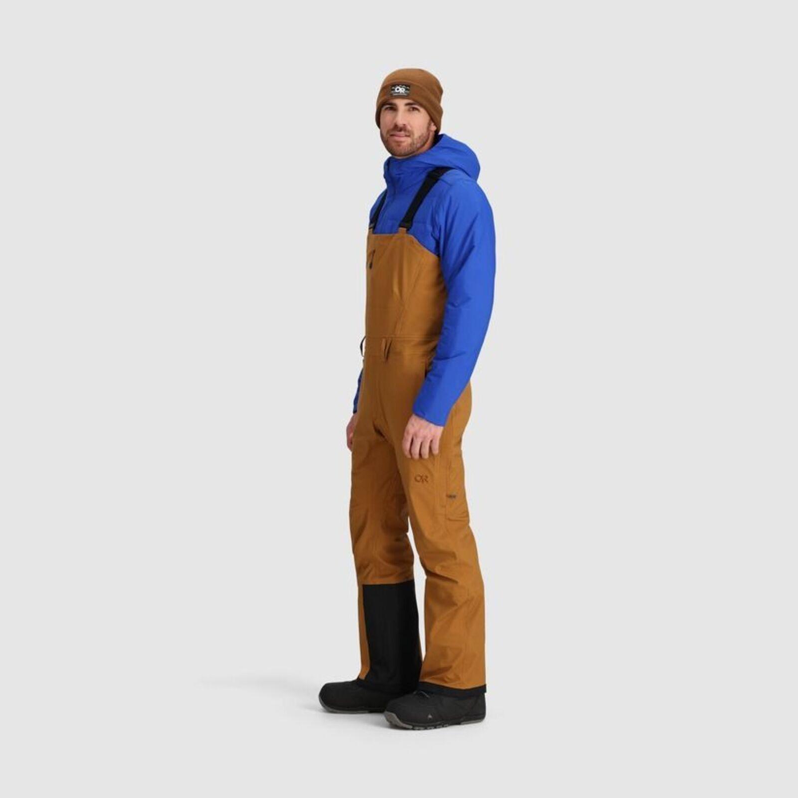 Pantalón Outdoor Research Hombre Carbide Bibs Amarillo-2
