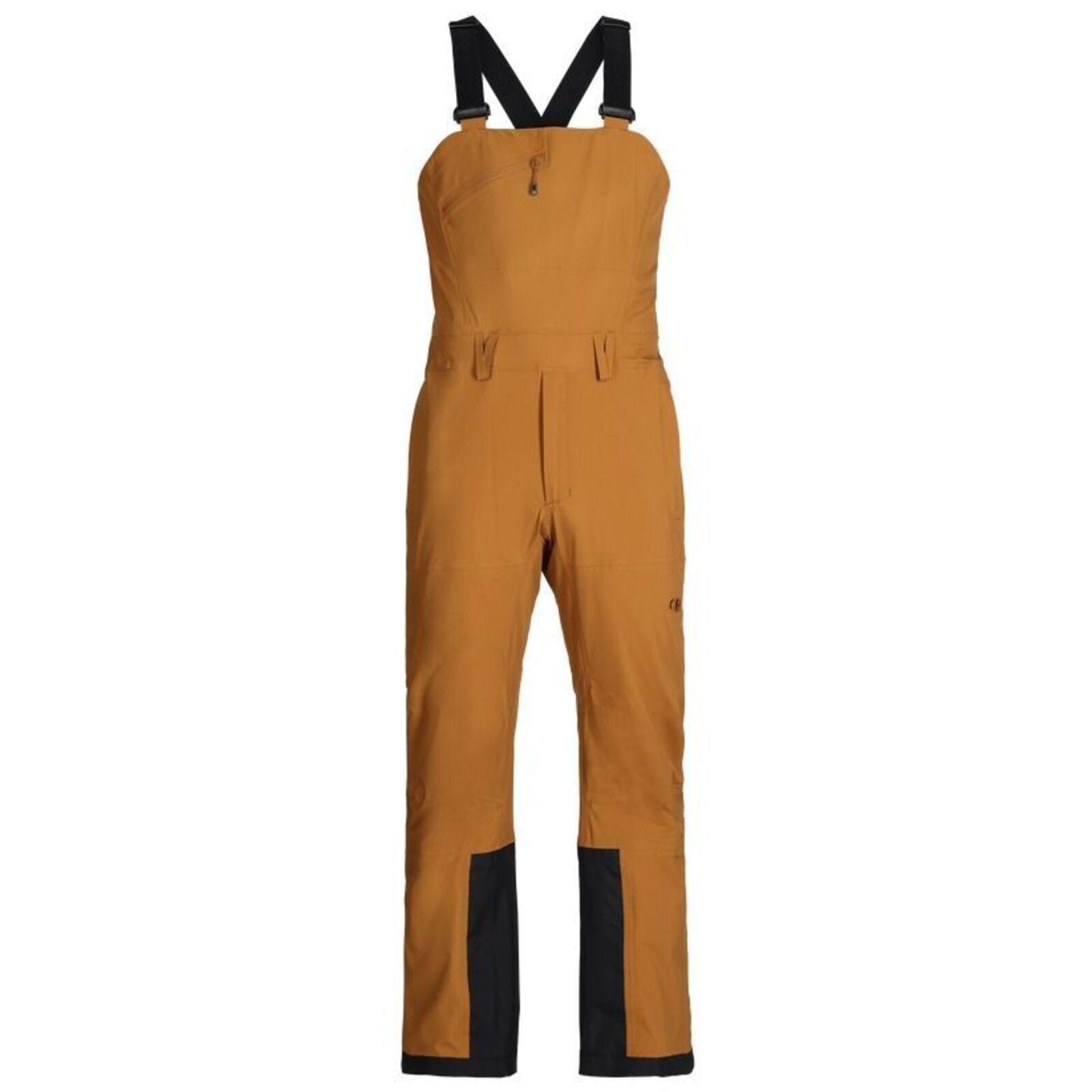 Pantalón Outdoor Research Hombre Carbide Bibs Amarillo-4