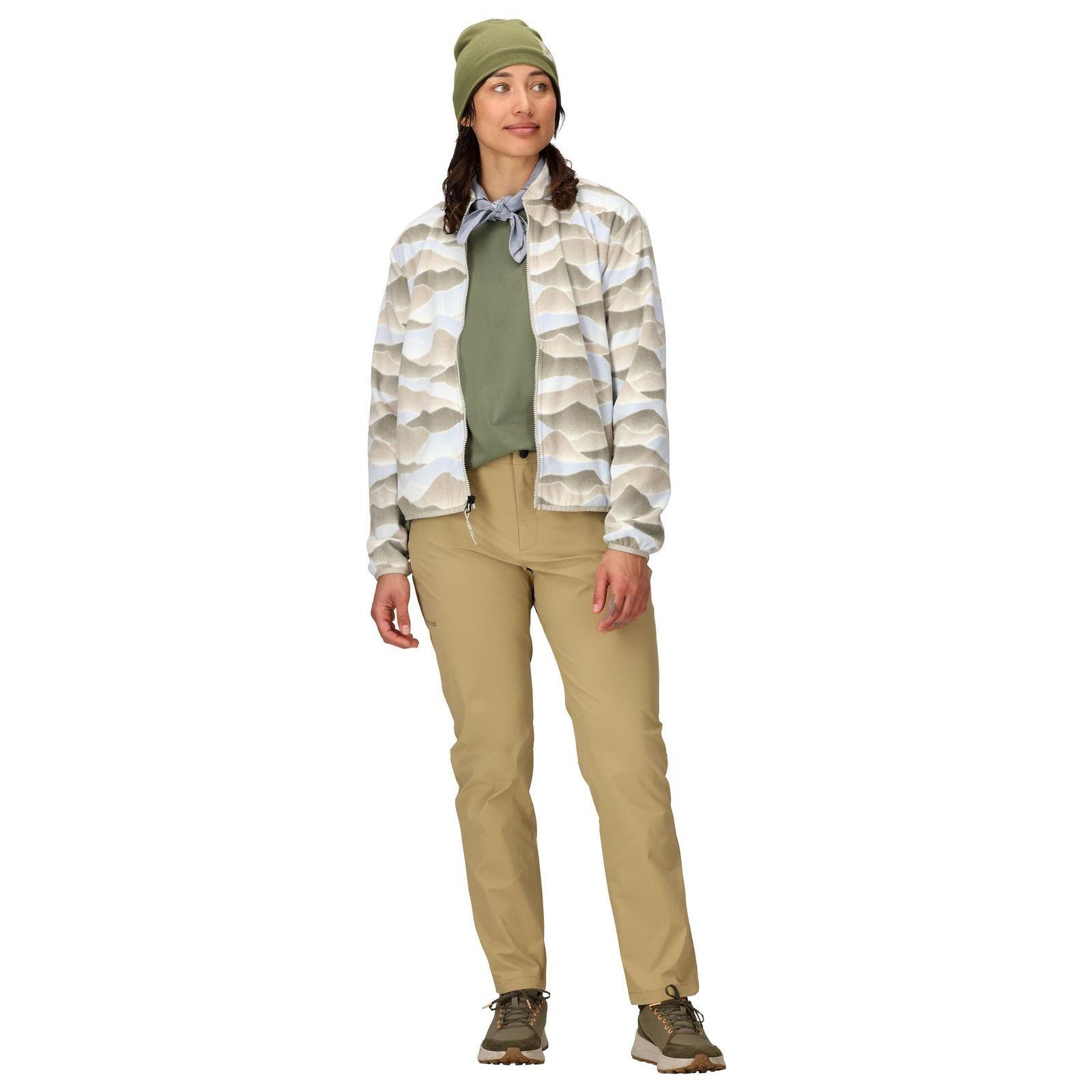 Polar Marmot Mujer Felton Fleece Beige-2