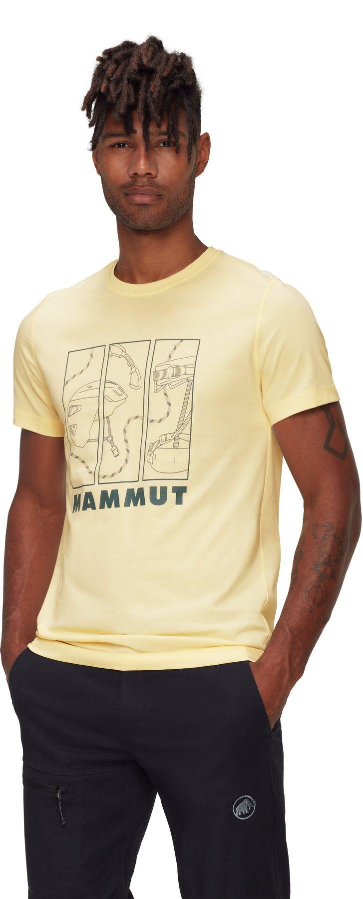 Polera Mammut Hombre Core Gear Amarillo-0