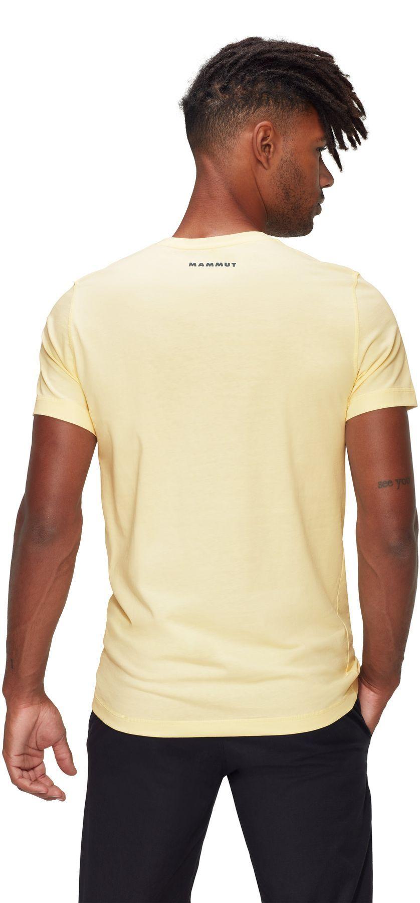 Polera Mammut Hombre Core Gear Amarillo-1