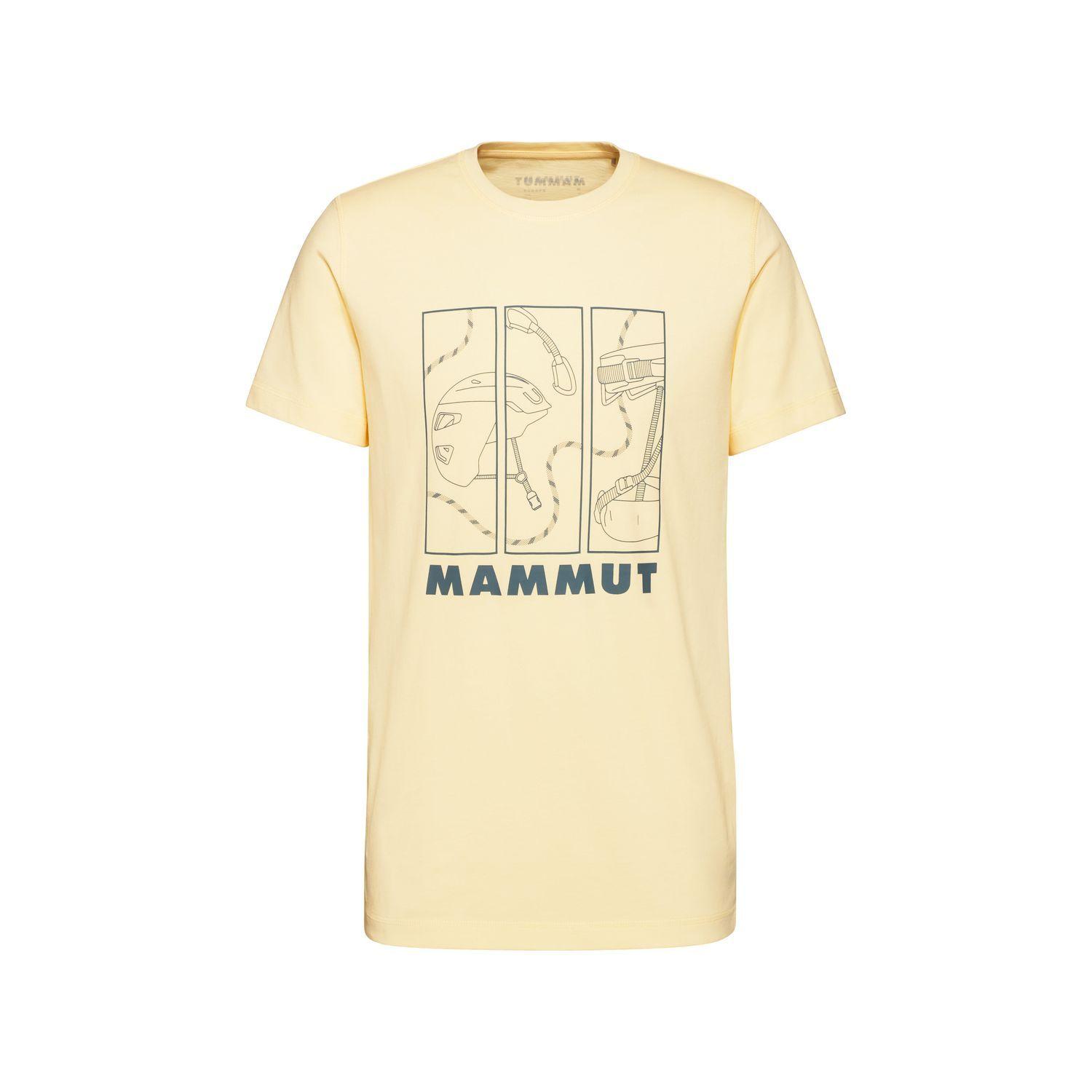 Polera Mammut Hombre Core Gear Amarillo-3