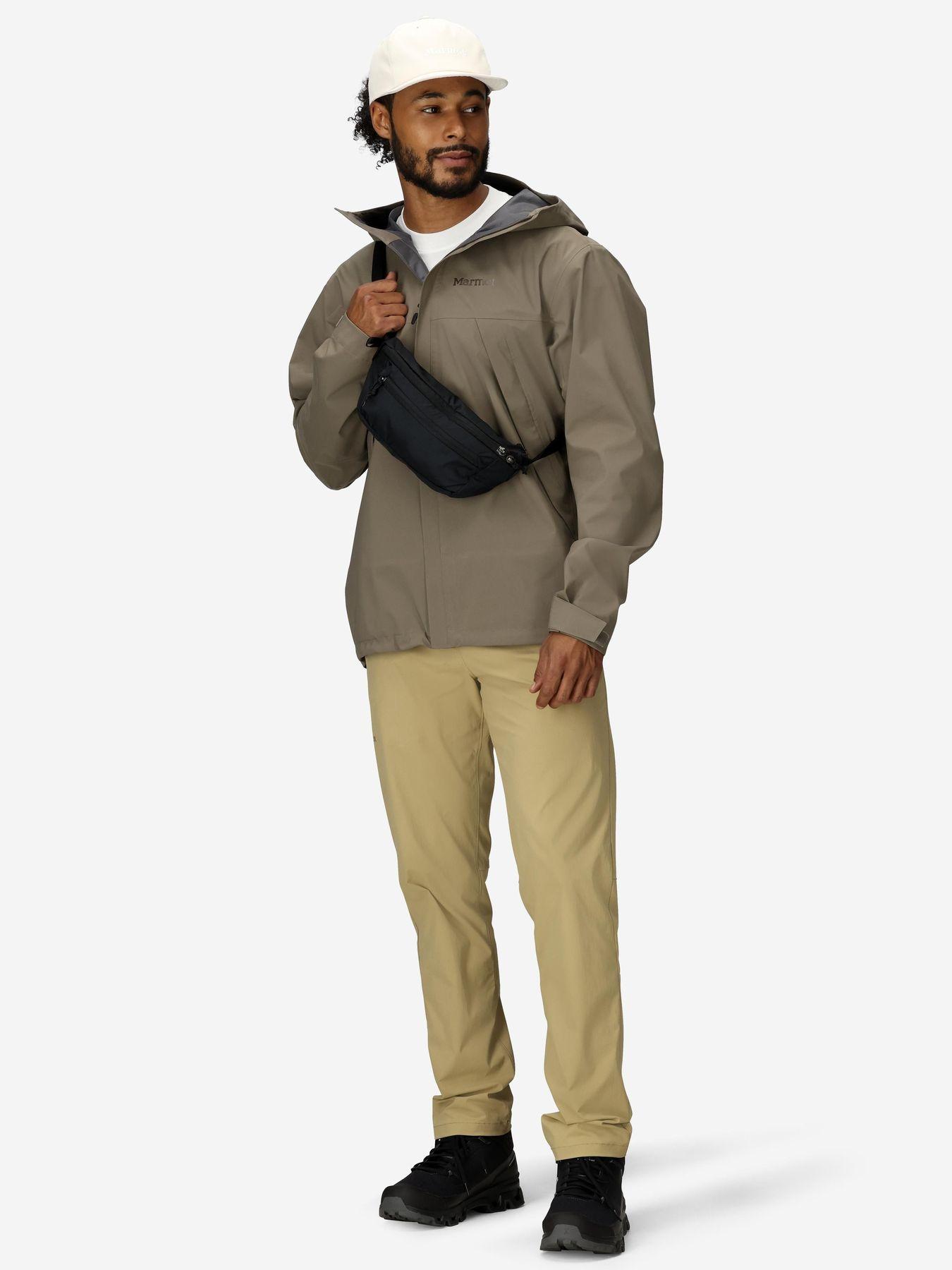Chaqueta Marmot Hombre Precip Eco Pro Café-2
