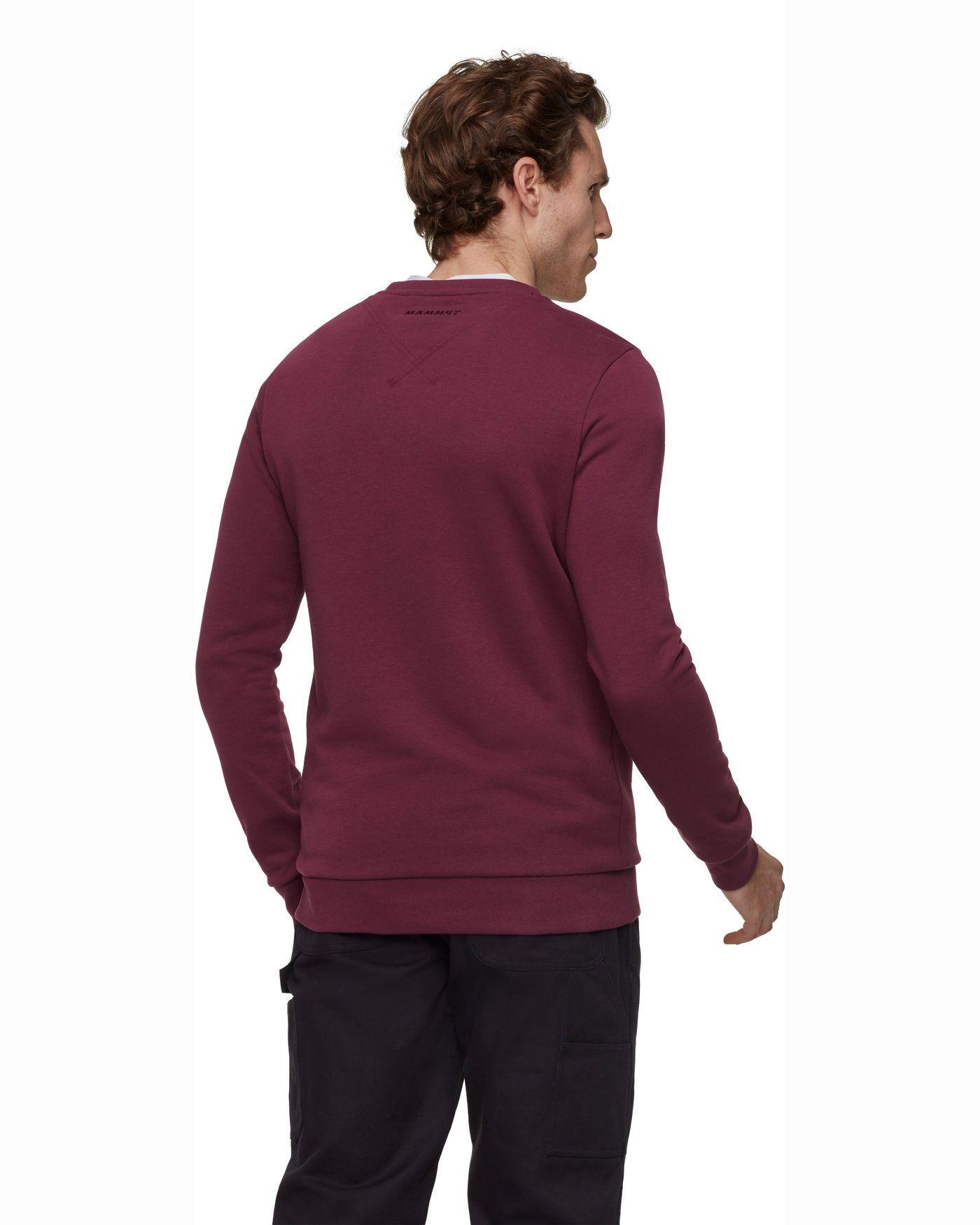 Poleron Mammut Hombre Core Ml Crew Neck 1862 Rojo-2