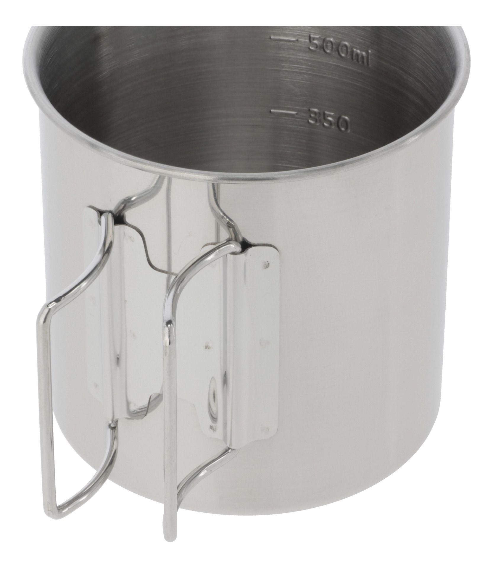 Taza Andesgear Unisex Acero Inoxidable AG009 Gris-1