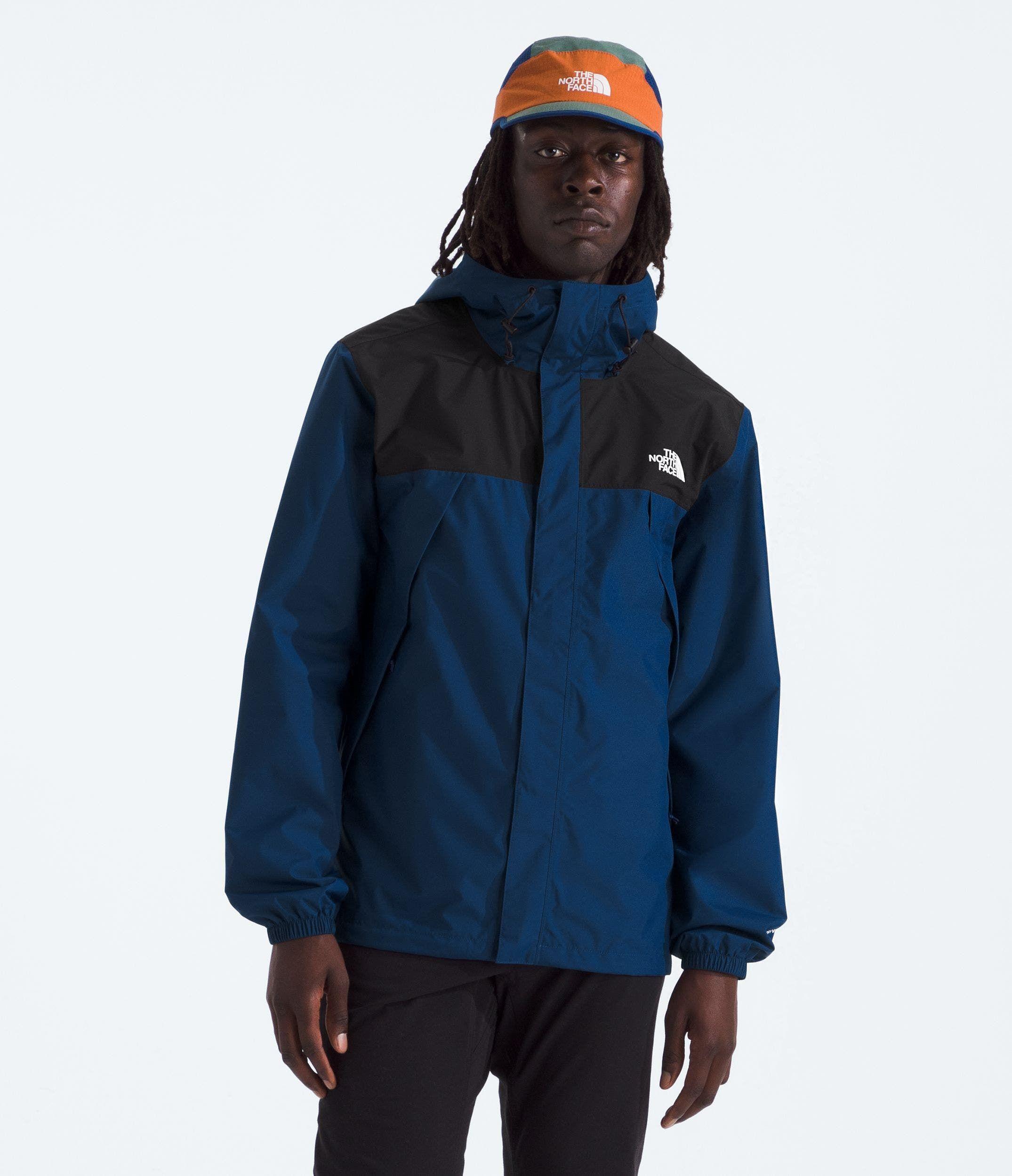 Chaqueta The North Face Hombre Impermeable Antora Azul M.-0