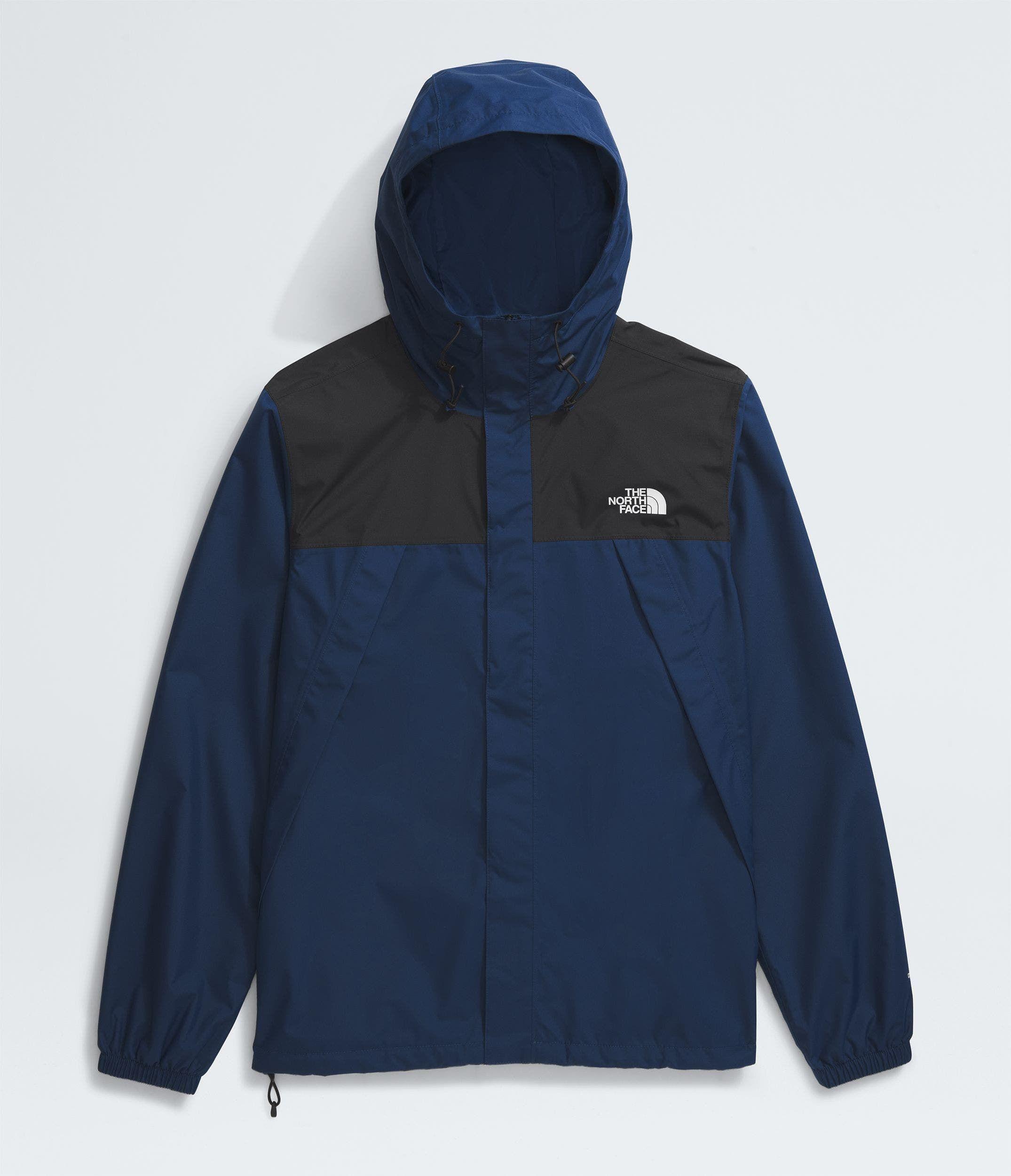 Chaqueta The North Face Hombre Impermeable Antora Azul M.-4
