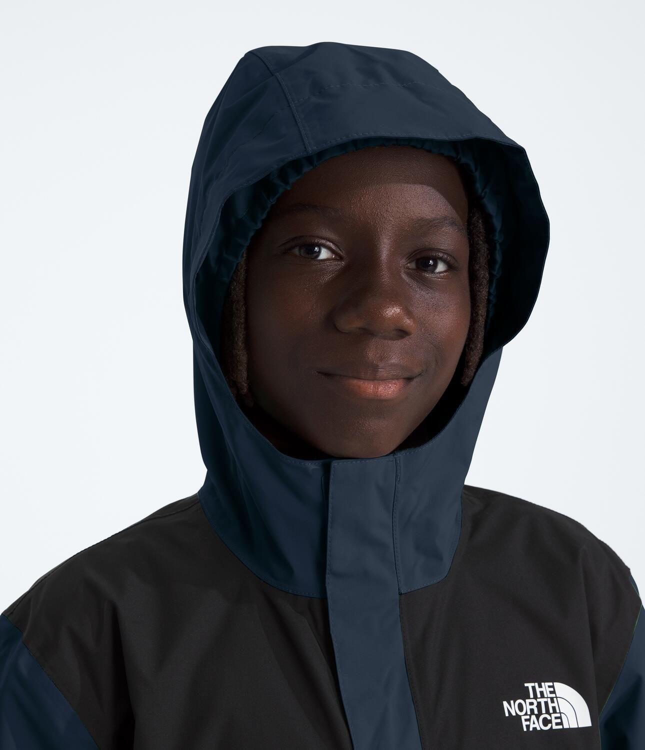 Chaqueta Impermeable Antora Niños Azul-4