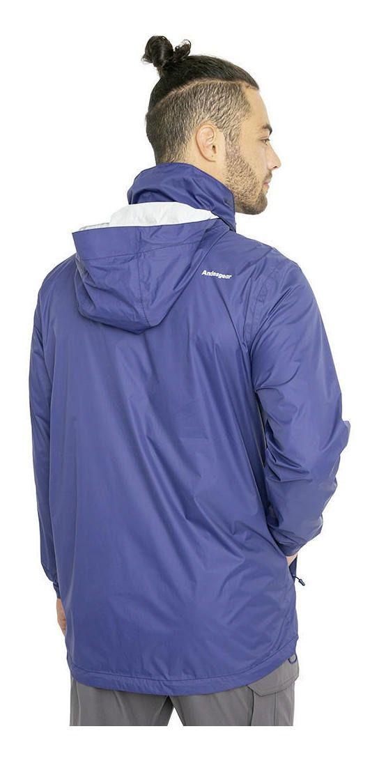 Chaqueta Andesgear Hombre Impermeable 2,5 Capas Carelmapu Azul Andesge Azul-2