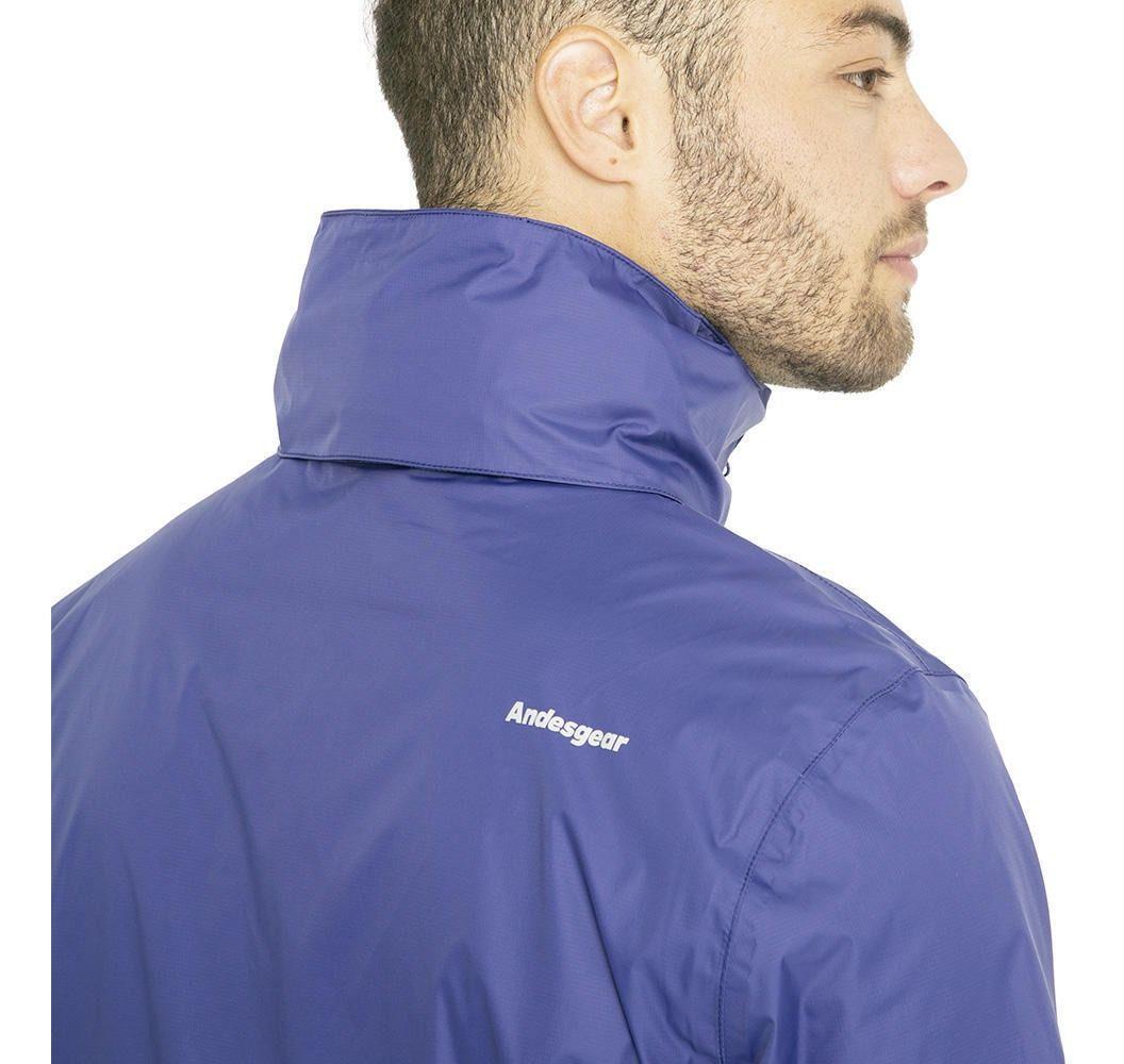 Chaqueta Andesgear Hombre Impermeable 2,5 Capas Carelmapu Azul Andesge Azul-4